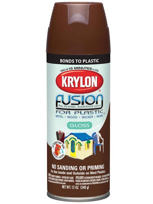 Krylon Fusion Gloss Spray Paint; Espresso