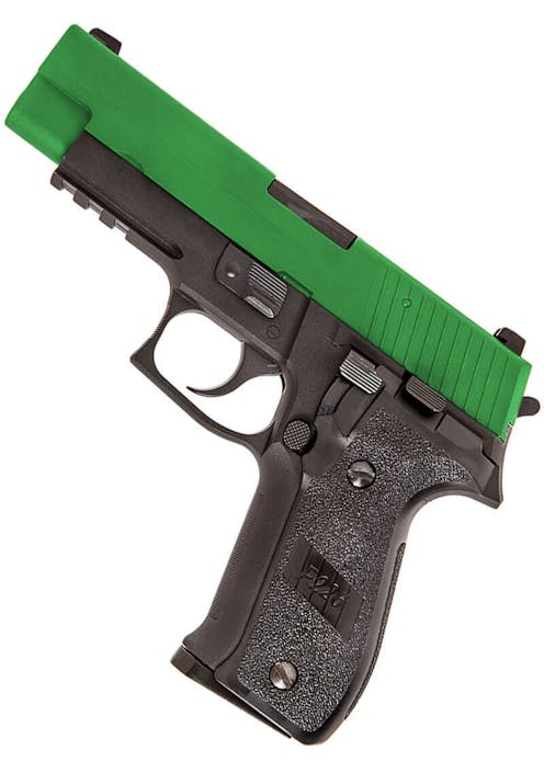 WE Europe F226 Railed Gas Blowback Airsoft Pistol