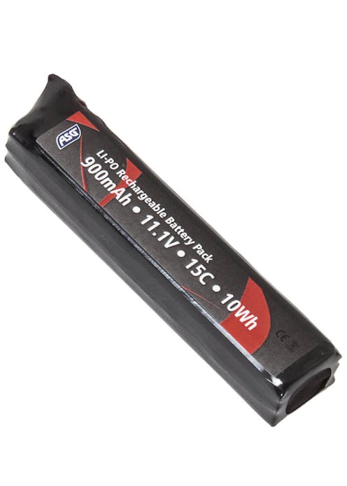 ASG 11.1V 900mAh 15C LiPo Stick Battery