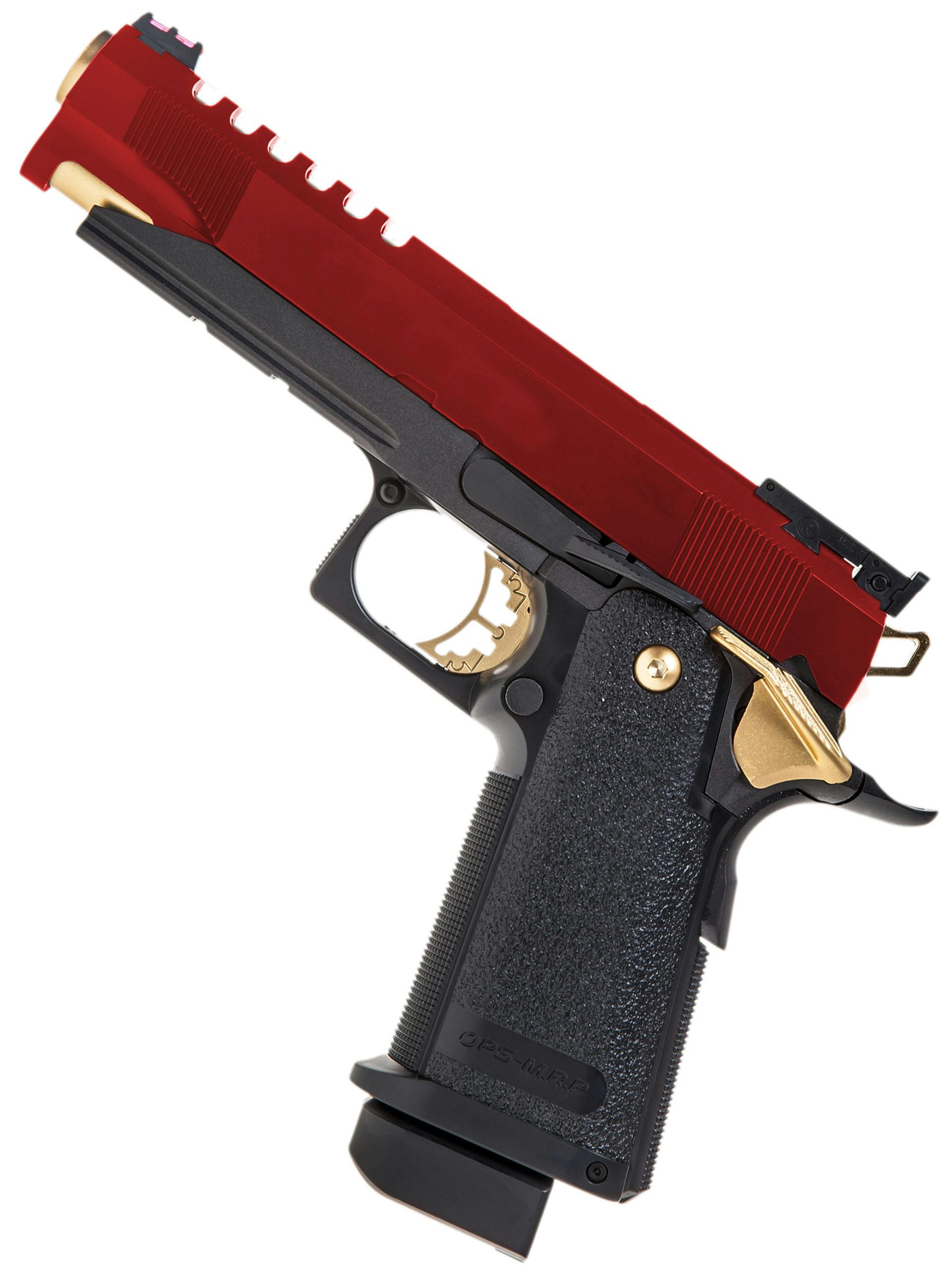 Tokyo Marui Hi-Capa 5.1 GBB Pistol; Gold Match | Patrol Base UK