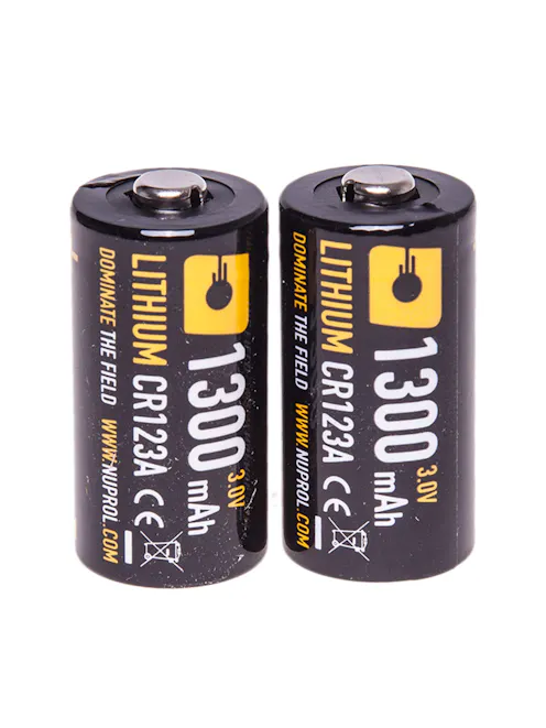 NUPROL CR123A 3V 1300mah Lithium Battery
