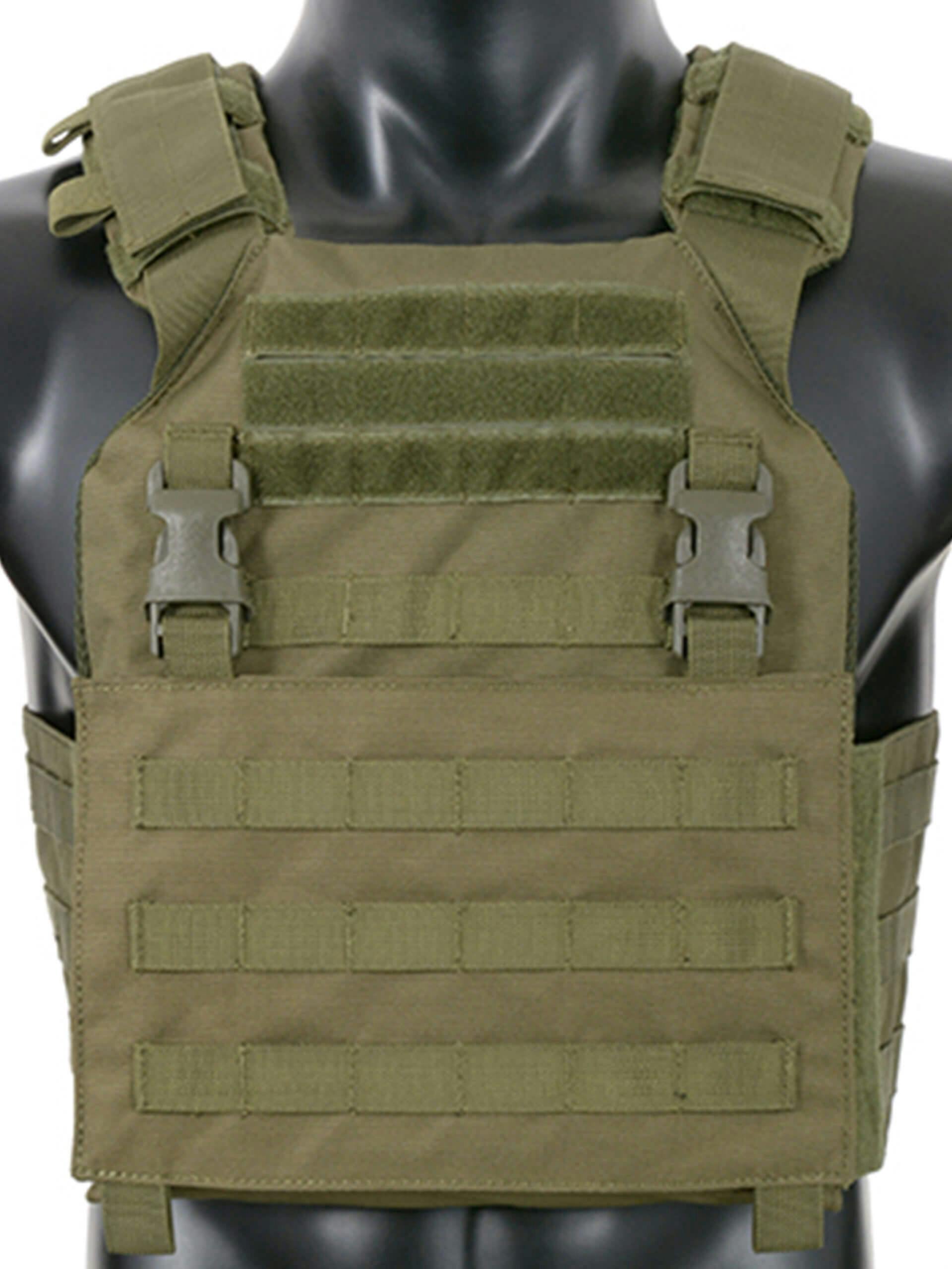 8Fields Tactical Buckle-Up Plate Carrier; Olive Drab