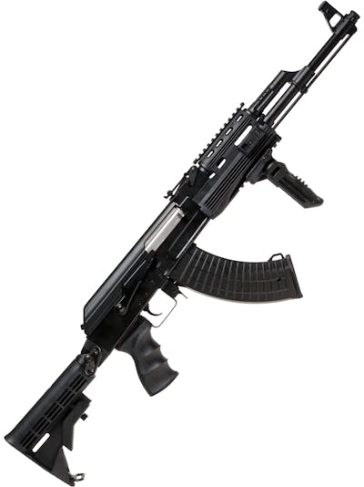 ASG AK-47 Arsenal Full Stock AEG - M7T Black RIS Model – Airsoft