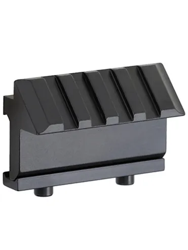 Mirino Tattico Anteriore E Posteriore Offset 45 Gradi Con Supporti Picatinny Flip-up