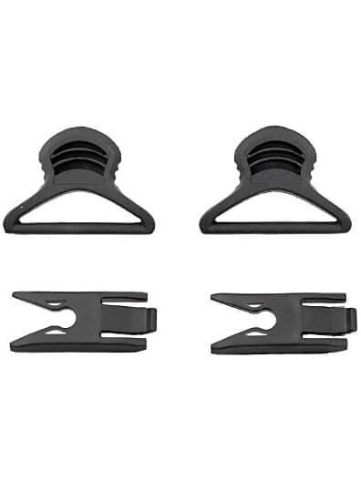 FMA - Goggle Swivel Clips 36mm for Helmet w/ Rails | Patrol Base UK