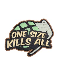 101 Inc. One Size Kills All PVC 3D Patch