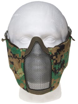 Tactical Airsoft Breathable Mesh Snood Teeth Protection Mask